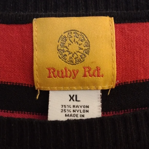 Ruby Rd. Raglan Sleeve Sweater - Picture 2 of 3